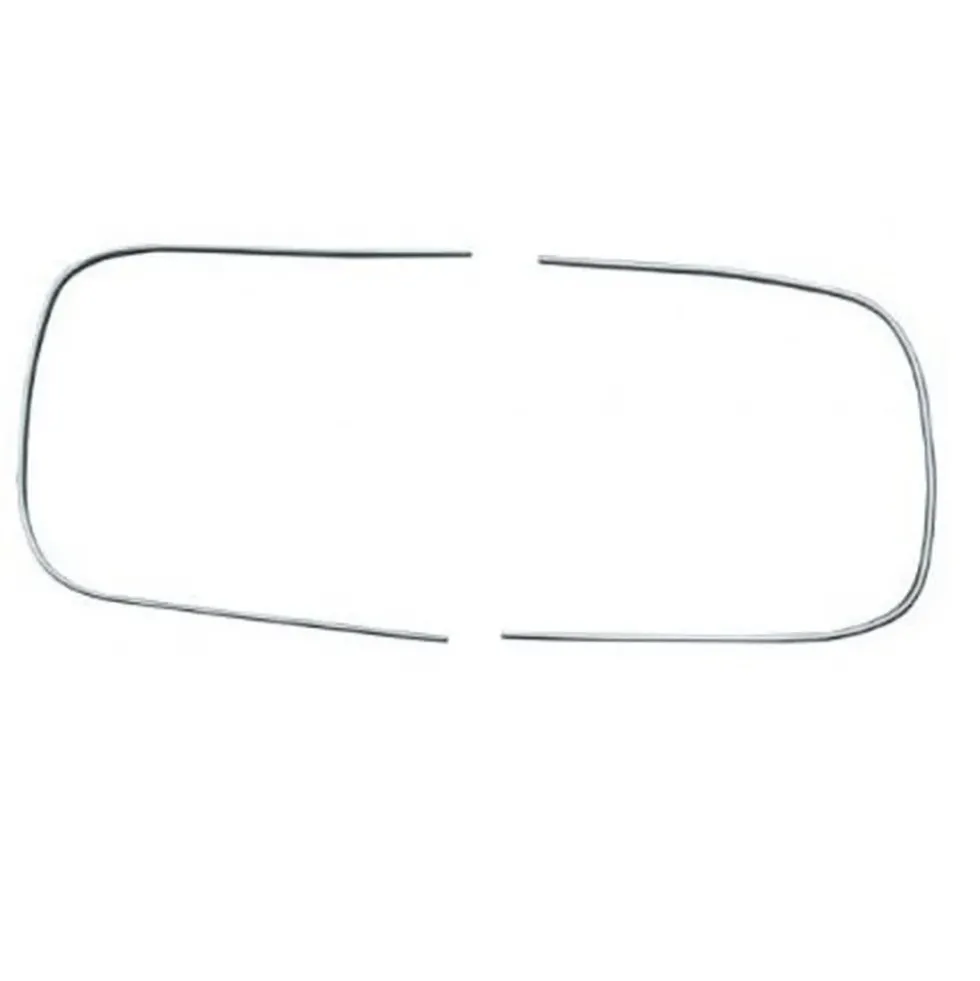 Moulure de vitre arrière aluminium pour Volkswagen Coccinelle (1971-)