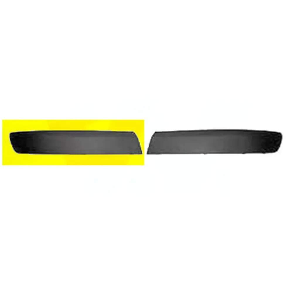 Moulure droite grise graphite de parechocs avant pour VW Transporter T5 combi / fourgon de 2003 à 2009