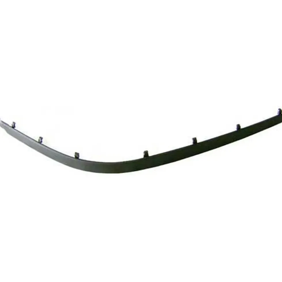 Moulure droite noire sur pare-chocs avant côté passager pour BMW Série 5 E39 Berline et Touring phase 1 (-08/2000) - pour insert chromé