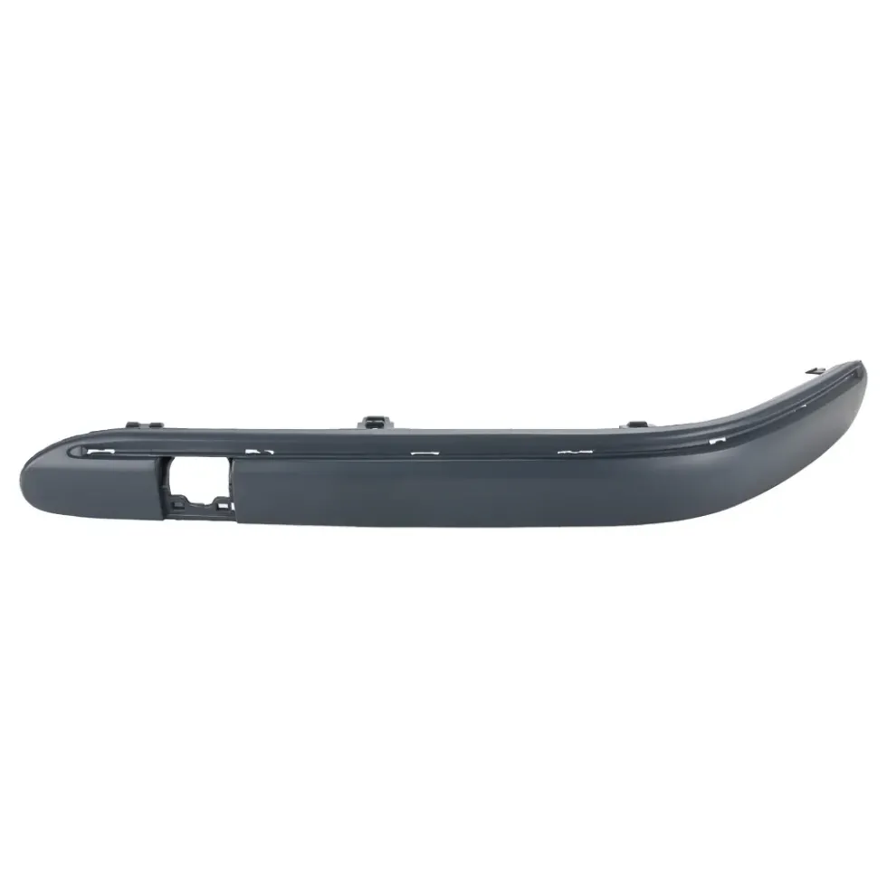 Moulure gauche de pc avant pour Mercedes Classe C (W202) à partir de 07/97->, finition noire