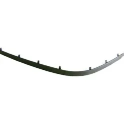 Moulure gauche noire sur pare-chocs avant côté conducteur pour BMW Série 5 E39 Berline et Touring phase 1 (-08/2000) - pour insert chromé