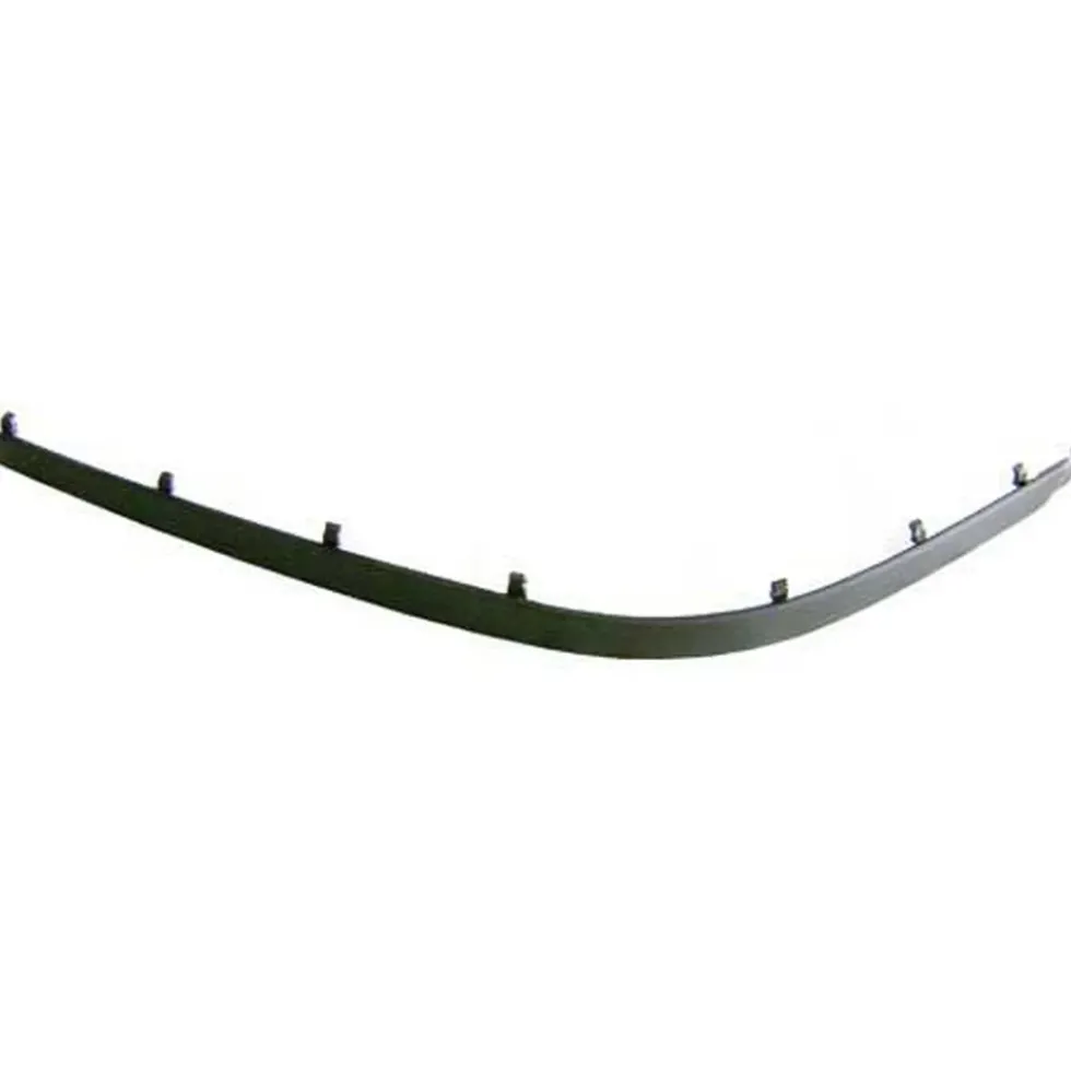 Moulure gauche noire sur pare-chocs avant côté conducteur pour BMW Série 5 E39 Berline et Touring phase 1 (-08/2000) - pour insert chromé