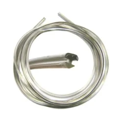 Moulure plate chromée pour vitres
