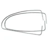 Moulures de vitres latérales aluminium pour Volkswagen Coccinelle 65 ->71