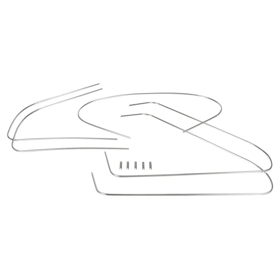 Moulures de vitres latérales pour Volkswagen Coccinelle (01/1954 -07/1965) - aluminium