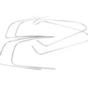 Moulures de vitres latérales pour Volkswagen Coccinelle (08/1964 -07/1971) - aluminium