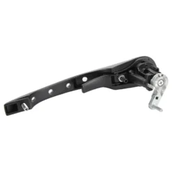Paire de poignées de porte percées noires pour Porsche 911 type G (1978-1989) - avec fermeture centralisée