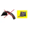 Pare boue sur pare chocs avant droit pour Volkswagen Golf 5 (10/2003-12/2013)