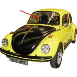 Pare-brise feuilleté clair bombé pour Volkswagen Coccinelle 1303 Berline (1973-1975)
