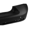 Pare-choc arrière gris foncé/noir avec trous pour Parctronic pour VW Transporter T5 de 2012 à 2015