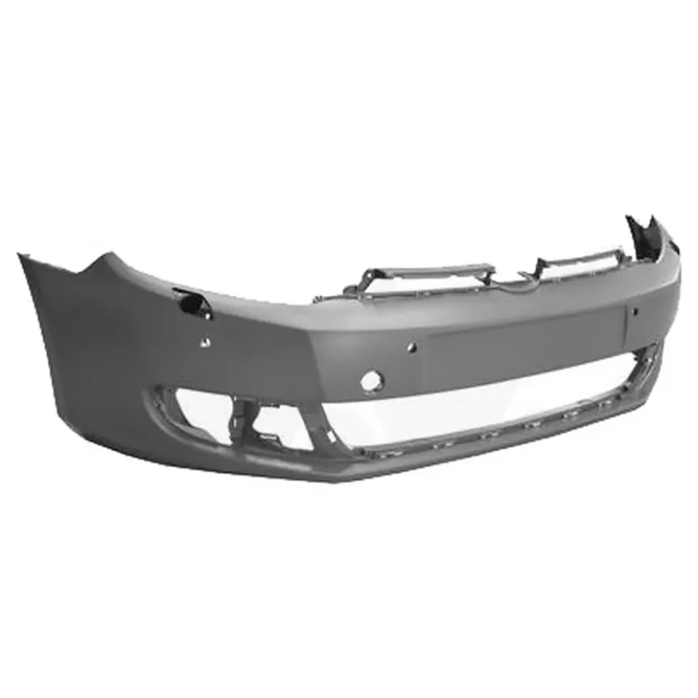 Pare choc avant pour Volkswagen Golf 6 - Lave phares, ParkControl (4 trous)
