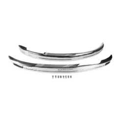 Pare-chocs avant et arrière INOX qualité supérieure pour Volkswagen Coccinelle 1200 & 1303 (08/1974-)