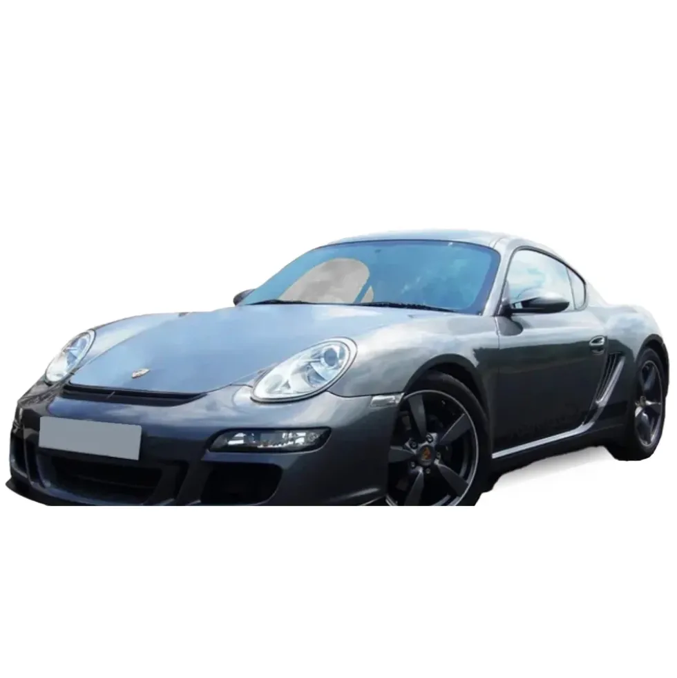 Pare-chocs avant style GT3 en polyester pour Porsche Cayman 987 (2006-2012)