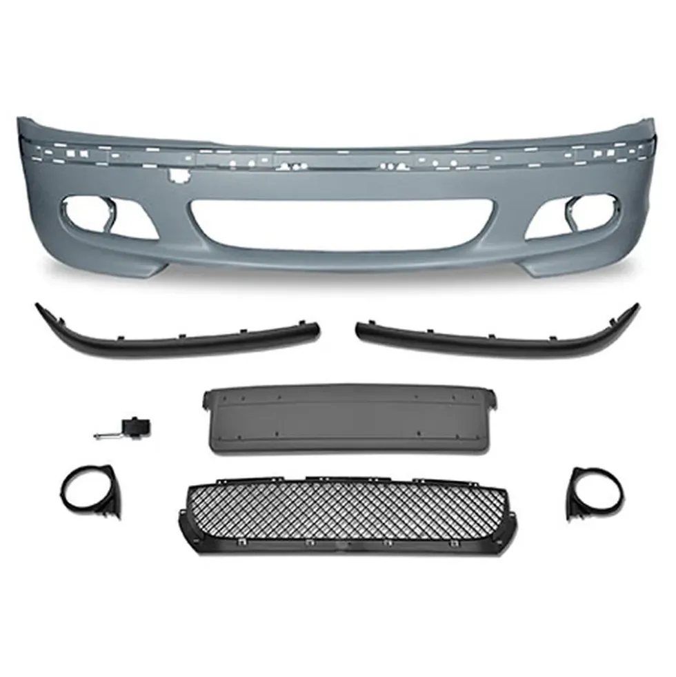 Pare-chocs avant type M complet en ABS pour BMW Série 3 E46 Berline et Touring phase 1 (04/1997-08/2001)