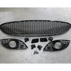 Pare-chocs avant type M en ABS pour BMW Série 5 E60 Berline et E61 Touring phase 1 (12/2001-02/2007) - avec SRA et sans PDC