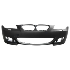 Pare-chocs avant type M en ABS pour BMW Série 5 E60 Berline et E61 Touring phase 1 (12/2001-02/2007) - avec SRA et sans PDC