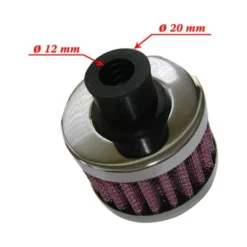 Petit filtre reniflard d'huile Sport 12 mm pour VOLKSWAGEN Combi Split Brazil (1957-1975)