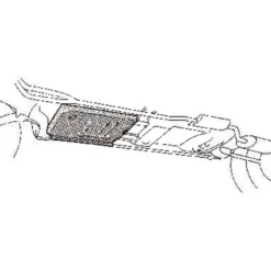 Plancher avant droit pour Opel Kadett C (1973-1979)