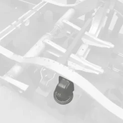 Plaque d'arrêt de suspension arrière gauche pour VOLKSWAGEN Combi Split (-07/1967)