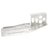 Plaque de support de relais et régulateurs en aluminium pour Porsche 911 type F et G (1965-1989) - version longue