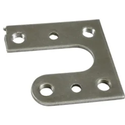 Plaque filetée origine pour charnière de porte gauche en bas et droite en haut pour VW Coccinelle