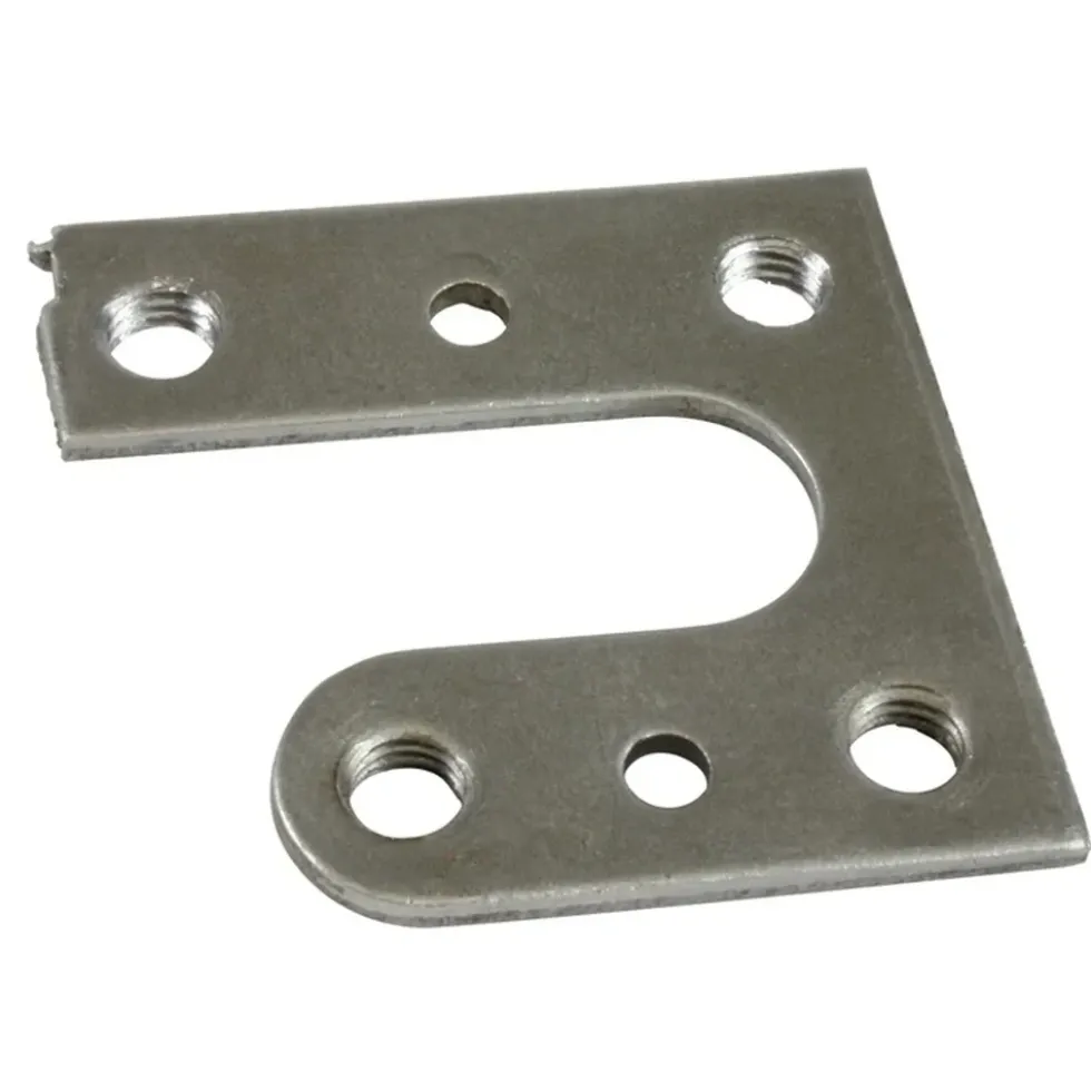 Plaque filetée origine pour charnière de porte gauche en bas et droite en haut pour VW Coccinelle
