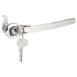 Poignée de porte chromée pour Porsche 911 type F et 912 (1965-1967) - côté droit