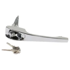 Poignée extérieure de porte chromée pour Porsche 911 et 912 (1968-1969) - coté droit