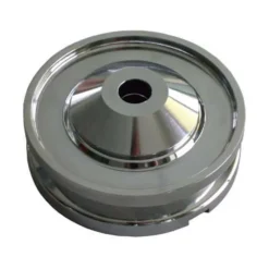 Poulie alternateur aluminium type billet chromée