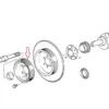 Poulie de climatisation pour BMW E36 jusqu'au ->09/98