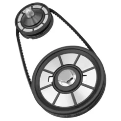 Poulies alu noires d'alternateur et vilebrequin pour VOLKSWAGEN moteur type 1
