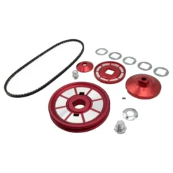 Poulies alu rouge d'alternateur et vilebrequin pour VOLKSWAGEN moteur type 1