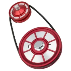 Poulies alu rouge d'alternateur et vilebrequin pour VOLKSWAGEN moteur type 1