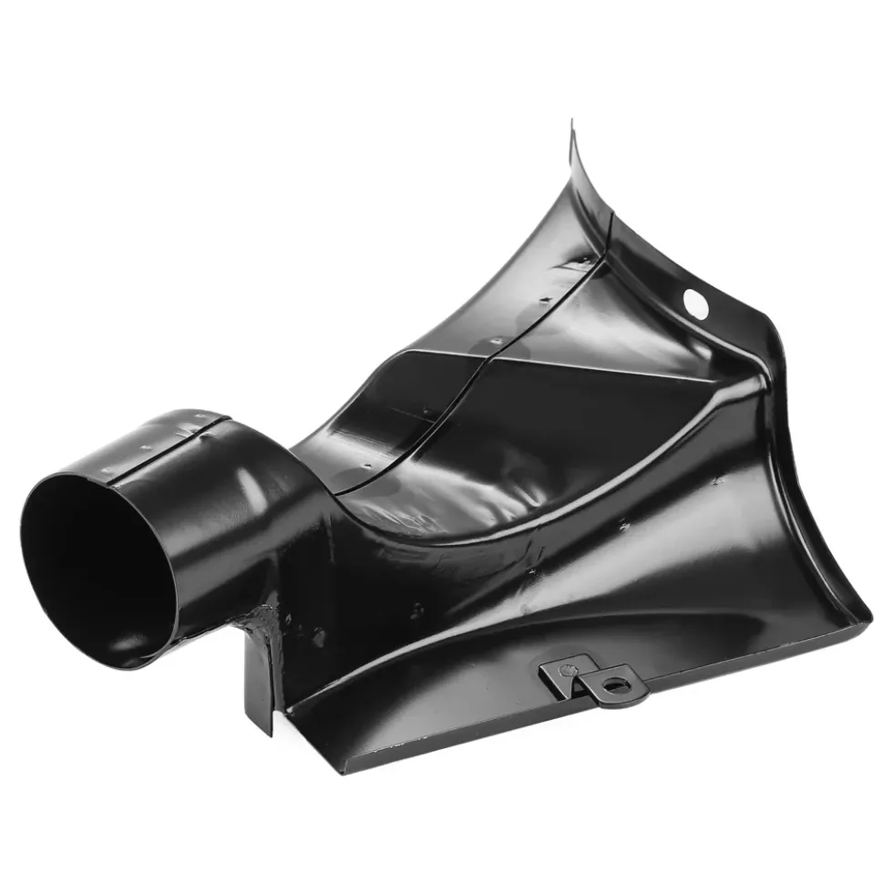 Raccord d'air chaud DANSK sur coiffe pour Porsche 911 type F et G (1968-1989) - côté gauche