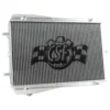 Radiateur d'eau gauche CSF en aluminium pour Porsche 996 Carrera 4S, Turbo et GT2 (2001-2005)