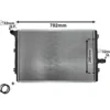 Radiateur d'eau moteur pour Audi A3 8P 1.6 TDI, 2.0 TDI et S3 2.0 TFSI