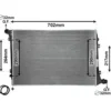 Radiateur d'eau pour Audi A3 (8P)