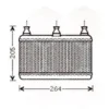 Radiateur de chauffage pour Bmw Série 6 E63 Coupé et E64 Cabriolet (05/2002-07/2010)