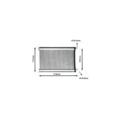 Radiateur de chauffage pour BMW série 1 E81-E82-E87-E88