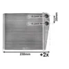 Radiateur de chauffage pour Volkswagen Golf 6 - Type Valeo