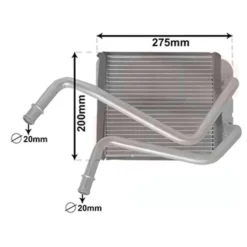 Radiateur de chauffage pour VW Transporter T5 et T6