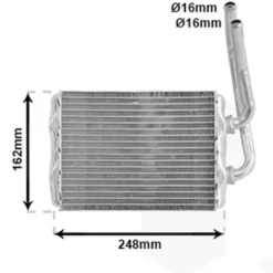 Radiateur de chauffage type Harrison/ Delphi pour Renault Twingo