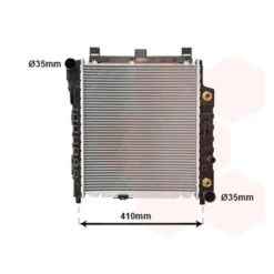 Radiateur de refroidissement moteur pour Mercedes SLK 200 R170 - 360x434x33mm
