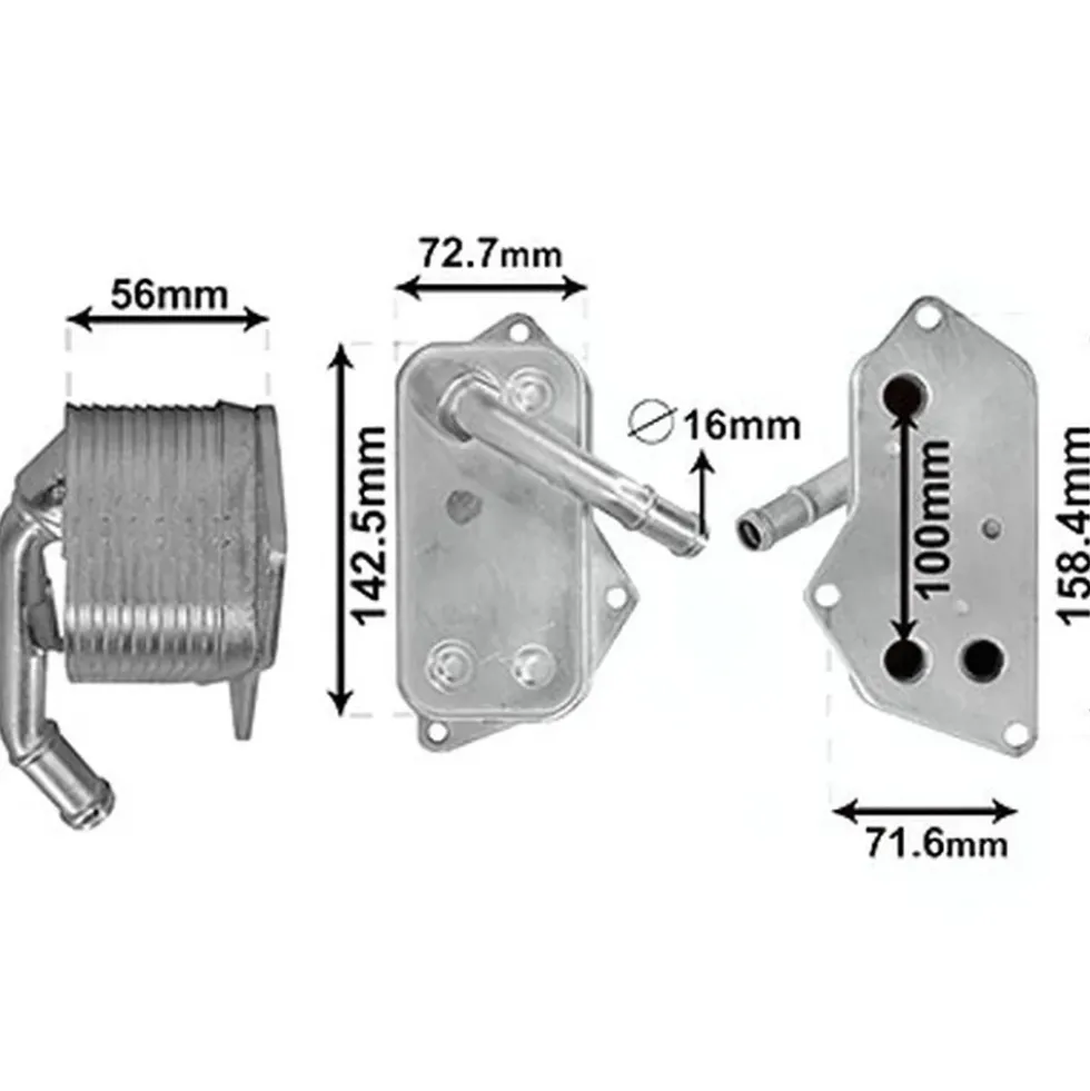 Radiateur d'huile pour BMW E60/E61