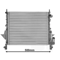 Radiateur pour Renault Twingo C3G sans climatisation