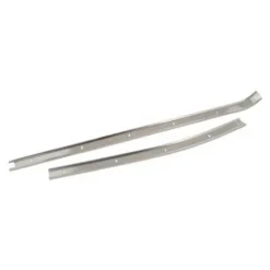 2 Rails Alu de vitre arrière Gauche pour Karmann Ghia Coupé 60 ->71
