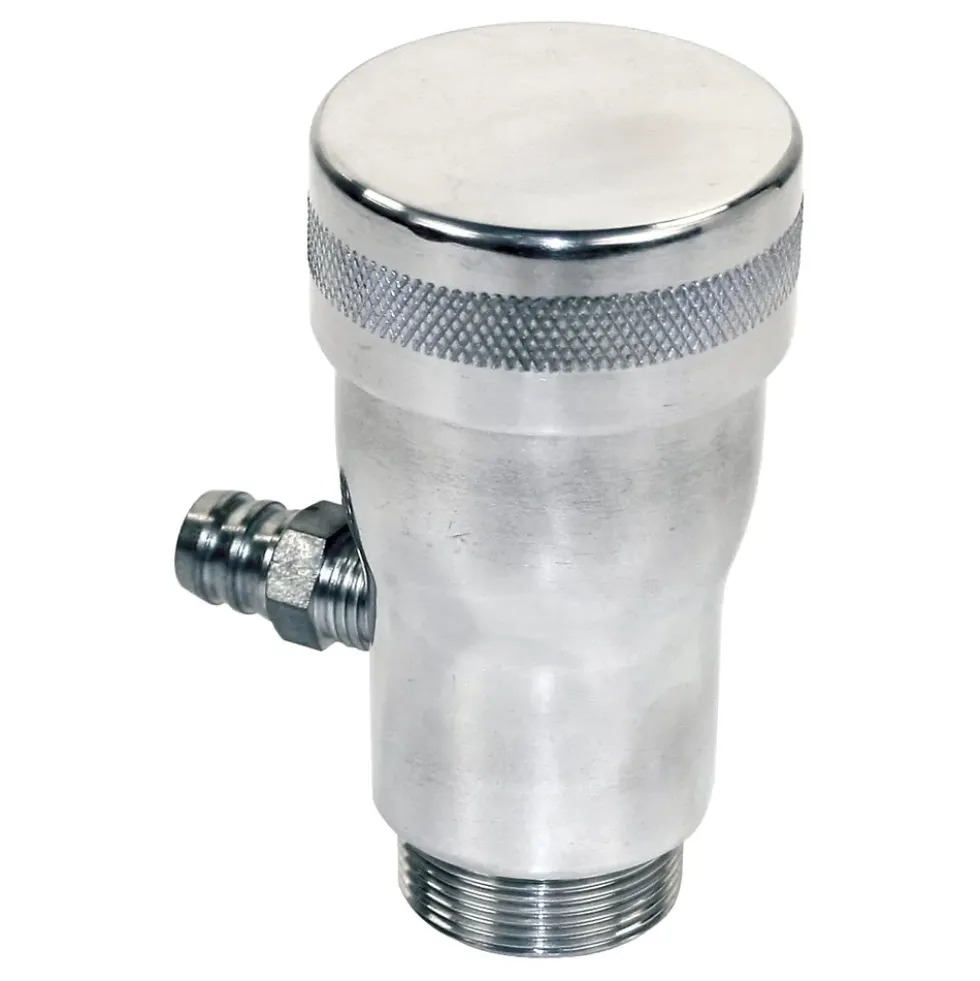 Remplissage d'huile chromé EMPI pour moteur VOLKSWAGEN Type 1 - Bouchon lisse
