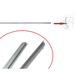 Renfort intérieur de panneau latéral 10 mm pour Bus VW Combi Split