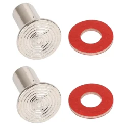 Rivets sur charnières supérieures de déflecteurs - 2 pièces