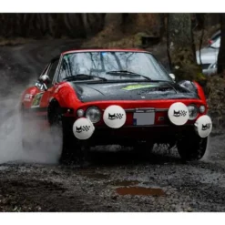 Rétroviseur droit "Mini racing" en acier inoxydable